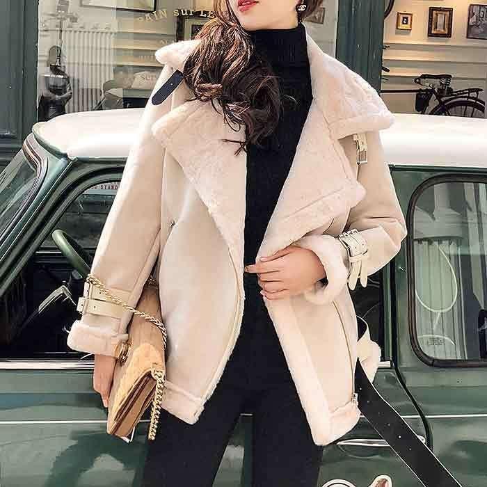 コートムートンコートレディース40秋冬長袖きれいめボアコートライダースアウター切り替えもこもこ防寒カジュアル秋冬暖かい軽量