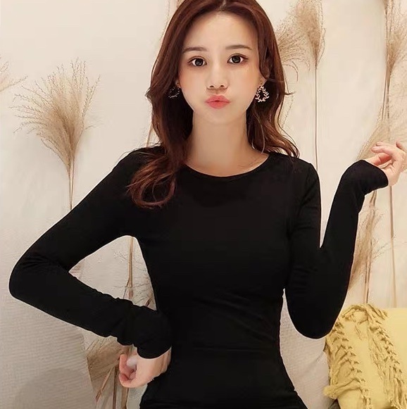 レディース ワンピース 膝丈 長袖 ラウンドネック タイト スリム 細身 スマート フェミニン スリット サイドスリット かわいい 大人可愛い きれいめ シンプル 上品 おしゃれ かっこいい こなれ感