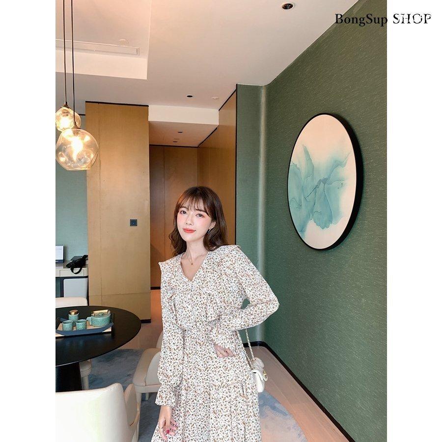 ワンピース レディース ワンピース 春 夏 長袖ワンピース きれいめワンピース シフォン オシャレ 通勤 結婚式 お出かけ