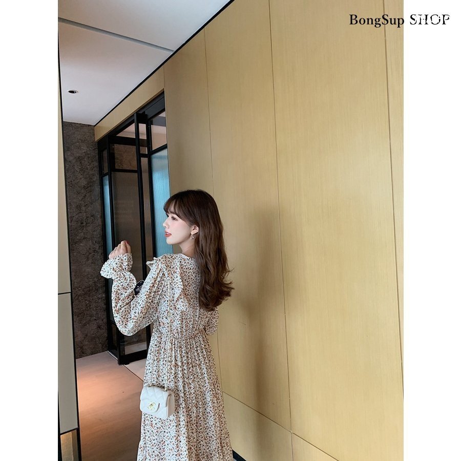 ワンピース レディース ワンピース 春 夏 長袖ワンピース きれいめワンピース シフォン オシャレ 通勤 結婚式 お出かけ