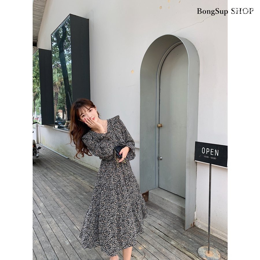 ワンピース レディース ワンピース 春 夏 長袖ワンピース きれいめワンピース シフォン オシャレ 通勤 結婚式 お出かけ