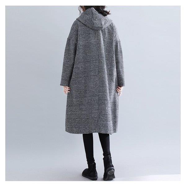 コート キルティングコート レディース 裏起毛 チェック柄 アウター