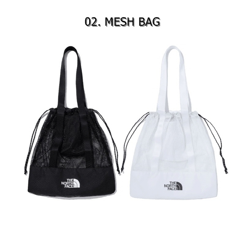 BIG LOGO SHOULDER BAG MESH BAG 韓国 正規品 NN2PQ15 NN2PQ17