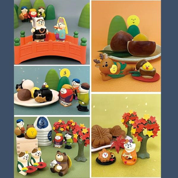 コンコンブル お月見セット デコレ（DECOLE）コンコンブル お月見飾りセット【置物】 - 北欧