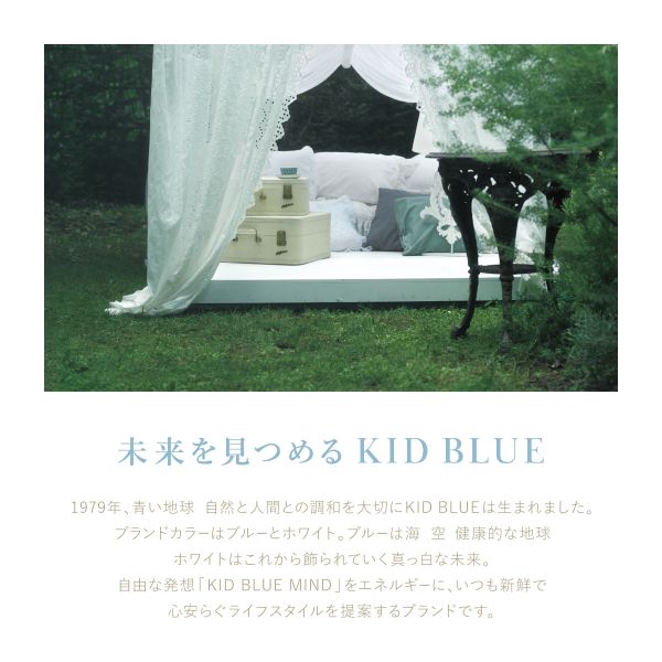 キッドブルー KID BLUE 24ブラッサムPt ブラジャー ノンワイヤー ソフトブラジャー 三角