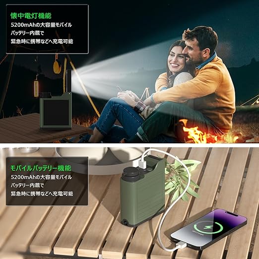 携帯浄水器 電動浄水器 防災用浄水器 ソーラー式 災害用 キャンプ アウトドア サバイバル浄水器 濾過器 飲み水 浄水器 災害 水濾過 登山 野営 防災用 LED電灯搭載 モバイルバッテリー機能 US