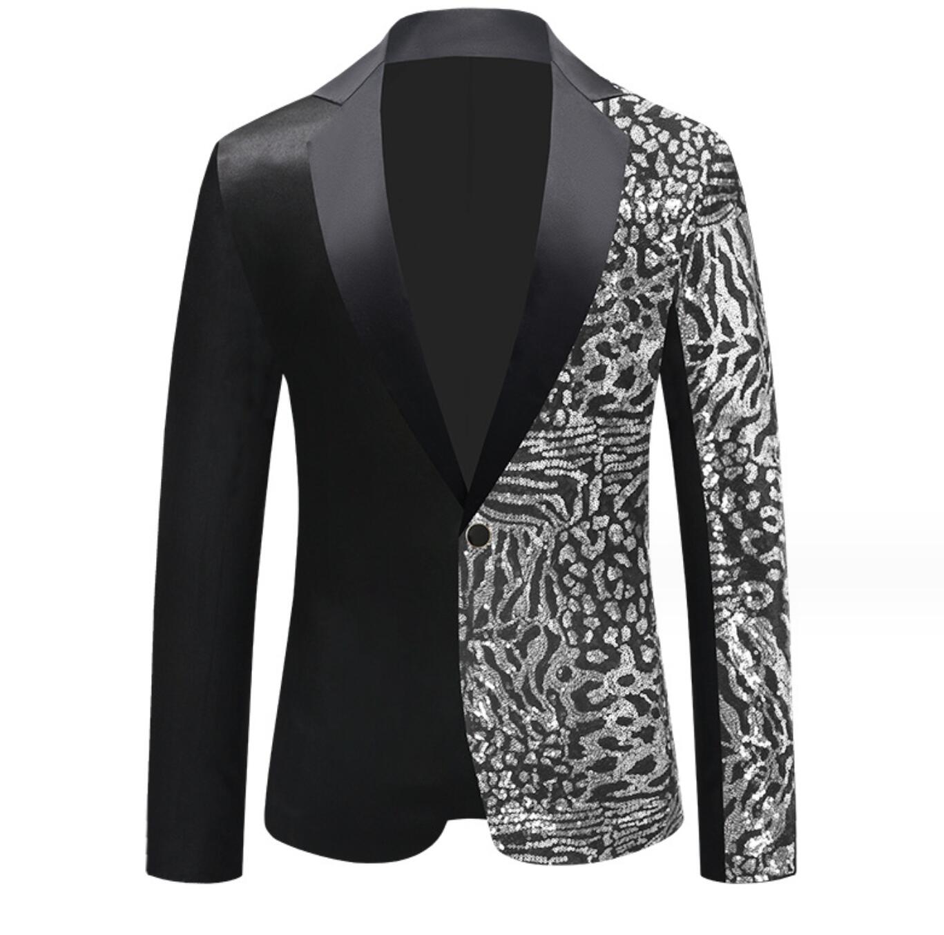 スーツ ステージ衣装 メンズ スパンコール切替 スーツ ジャケット 一個釦 おしゃれ 長袖 ヒョウ柄 カラースパンコール きらきら 大人 発表会 演奏会 イベント 演出服 ダンス 衣装 忘年会 カラオ スーツ ステージ衣装 メンズ スパンコール切替 スーツ ジャケット 一個釦 おしゃれ 長袖 ヒョウ柄 カラースパンコール きらきら 大人 発表会 演奏会 イベント 演出服 ダンス 衣装 忘年会 カラオ