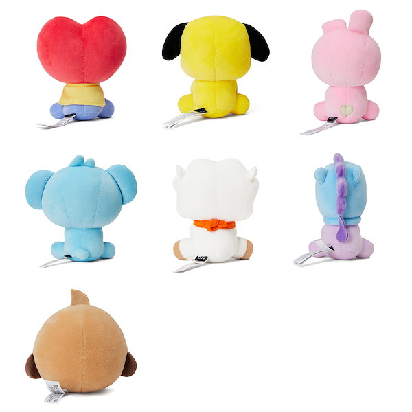 Qoo10] BT21 BT21 公式 商品 ベビーお座りぬいぐ