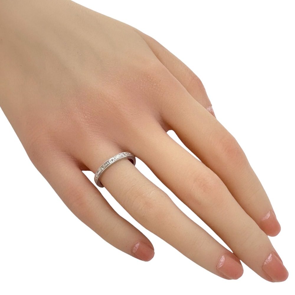 ティファニー リング 指輪 11.5号 Pt950プラチナ TIFFANY&Co. 中古 美品 ティファニー リング 指輪 11.5号 Pt950プラチナ TIFFANY&Co. 中古 美品