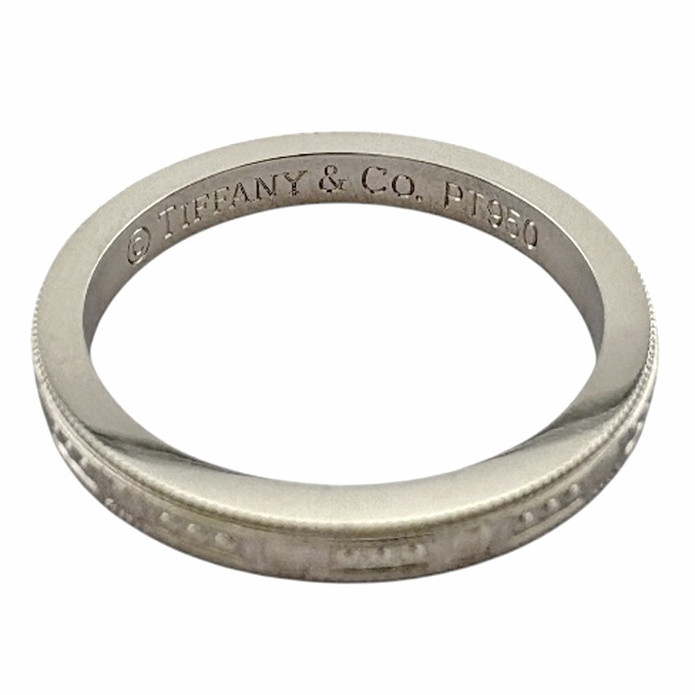 ティファニー リング 指輪 11.5号 Pt950プラチナ TIFFANY&Co. 中古 美品 ティファニー リング 指輪 11.5号 Pt950プラチナ TIFFANY&Co. 中古 美品