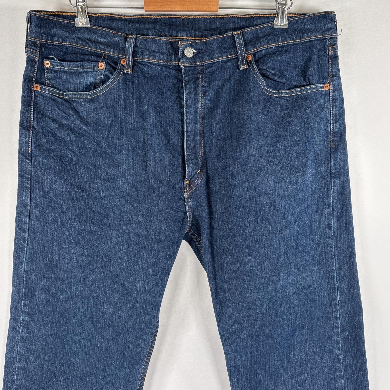 古着 デニムパンツ 505 ストレート ジーパン ジーンズ 5ポケット ストレッチ 大きいサイズ w40 L32 ブルー メンズ 古着 デニムパンツ 505 ストレート ジーパン ジーンズ 5ポケット ストレッチ 大きいサイズ w40 L32 ブルー メンズ