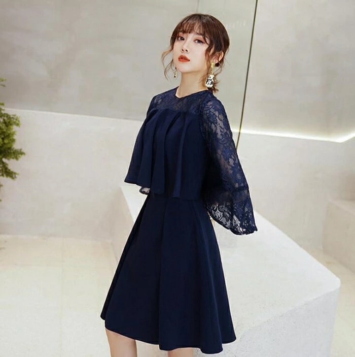 パーティードレス 結婚式 ドレス ワンピース 二次会 フォーマル 膝丈 パーティードレス レース 花柄 可愛い 袖あり フレア袖 袖付き 食事 お呼ばれ 大人 フォーマルドレス レディース 大きいサイ パーティードレス 結婚式 ドレス ワンピース 二次会 フォーマル 膝丈 パーティードレス レース 花柄 可愛い 袖あり フレア袖 袖付き 食事 お呼ばれ 大人 フォーマルドレス レディース 大きいサイ