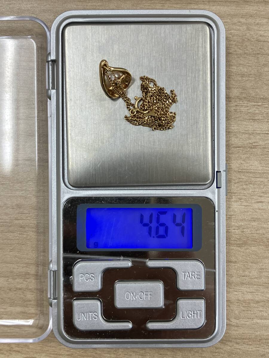 ネックレス K18ゴールド/パール ゴールド K18刻印【中古】 レディース ネックレス K18ゴールド/パール ゴールド K18刻印【中古】 レディース