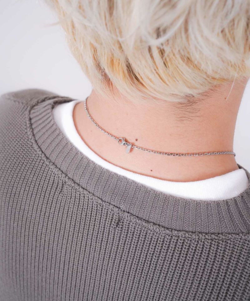 LH-1 タテガミ ダブルリングネックレス サージカルステンレス(ブラック) 03NE0215BK ステンレスネックレス チェーン45~50cm ペンダン LH-1 タテガミ ダブルリングネックレス サージカルステンレス(ブラック) 03NE0215BK ステンレスネックレス チェーン45~50cm ペンダン