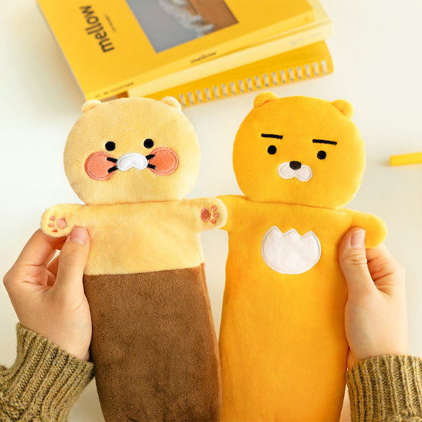 Qoo10] カカオフレンズ チュンシク ライアン ぬいぐるみ 筆箱