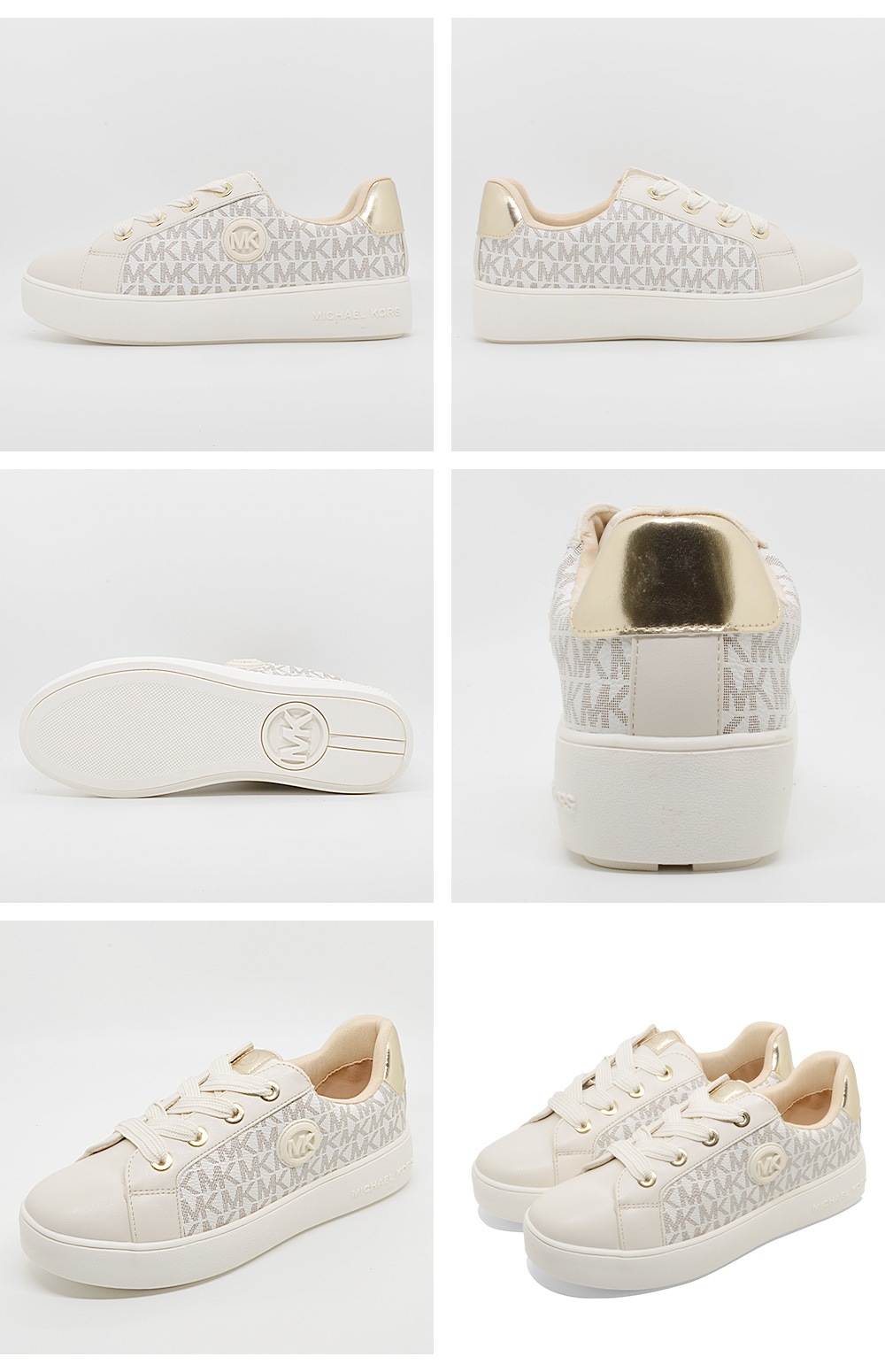 MICHAEL KORS スニーカー MK101062 MK101063 マイケル・コース Jordana Audrey 厚底 コートスニーカー