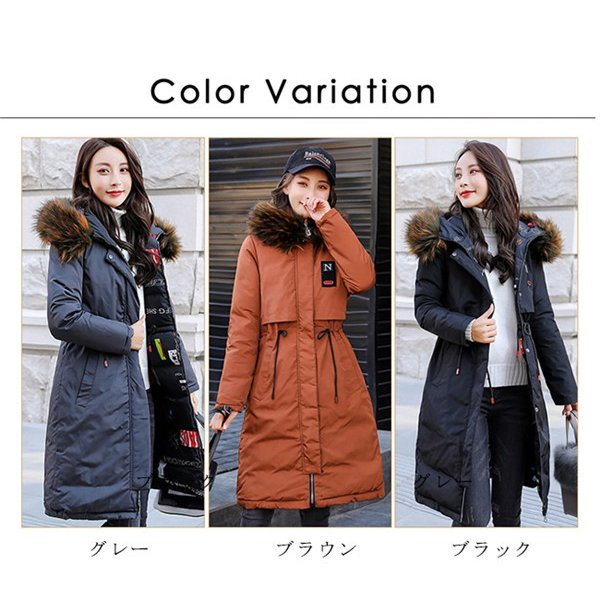 Qoo10] モッズコート レディース 冬 中綿 リバ