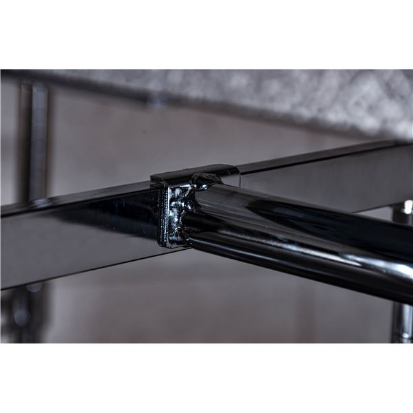 (2本セット) プロフェイス 専用 ハンガー用 補強パイプ 46cm 日本製 スチールラック 収納棚 ハンガー受けパーツ