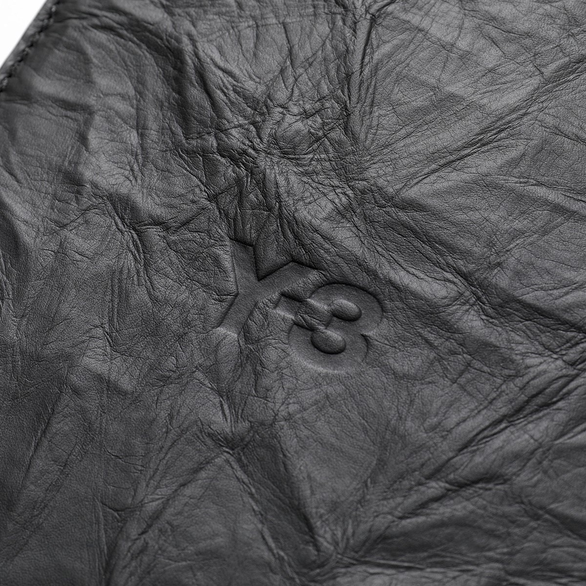 Y-3 ワイスリー ショルダーバッグ CROSS BODY クロスボディ JD2914 メンズ ロゴ レザー ポシェット 鞄 BLACK/NOIR