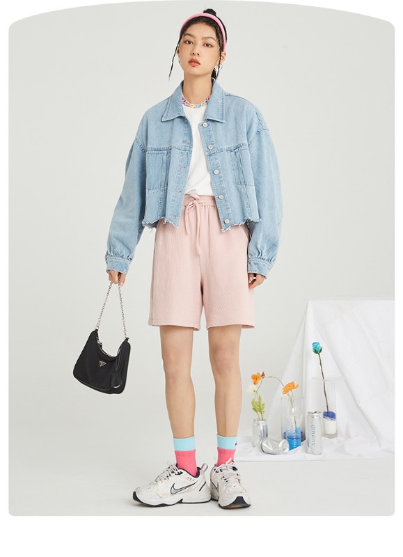 オーモント エッグタルト レトロ イレギュラー ショート 切りっぱなし デニムジャケット レディース 春 薄手 新作 スリム デニムジャケット オーモント エッグタルト レトロ イレギュラー ショート 切りっぱなし デニムジャケット レディース 春 薄手 新作 スリム デニムジャケット