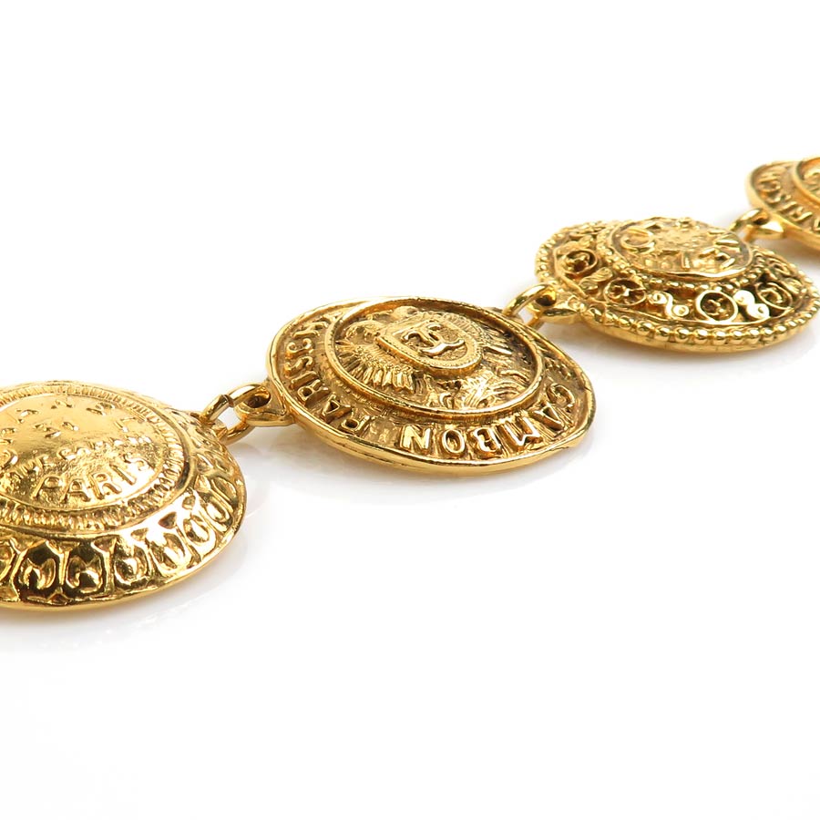 シャネル CHANEL ネックレス ココマーク メダリオン メタル ゴールド レディース e59246a シャネル CHANEL ネックレス ココマーク メダリオン メタル ゴールド レディース e59246a