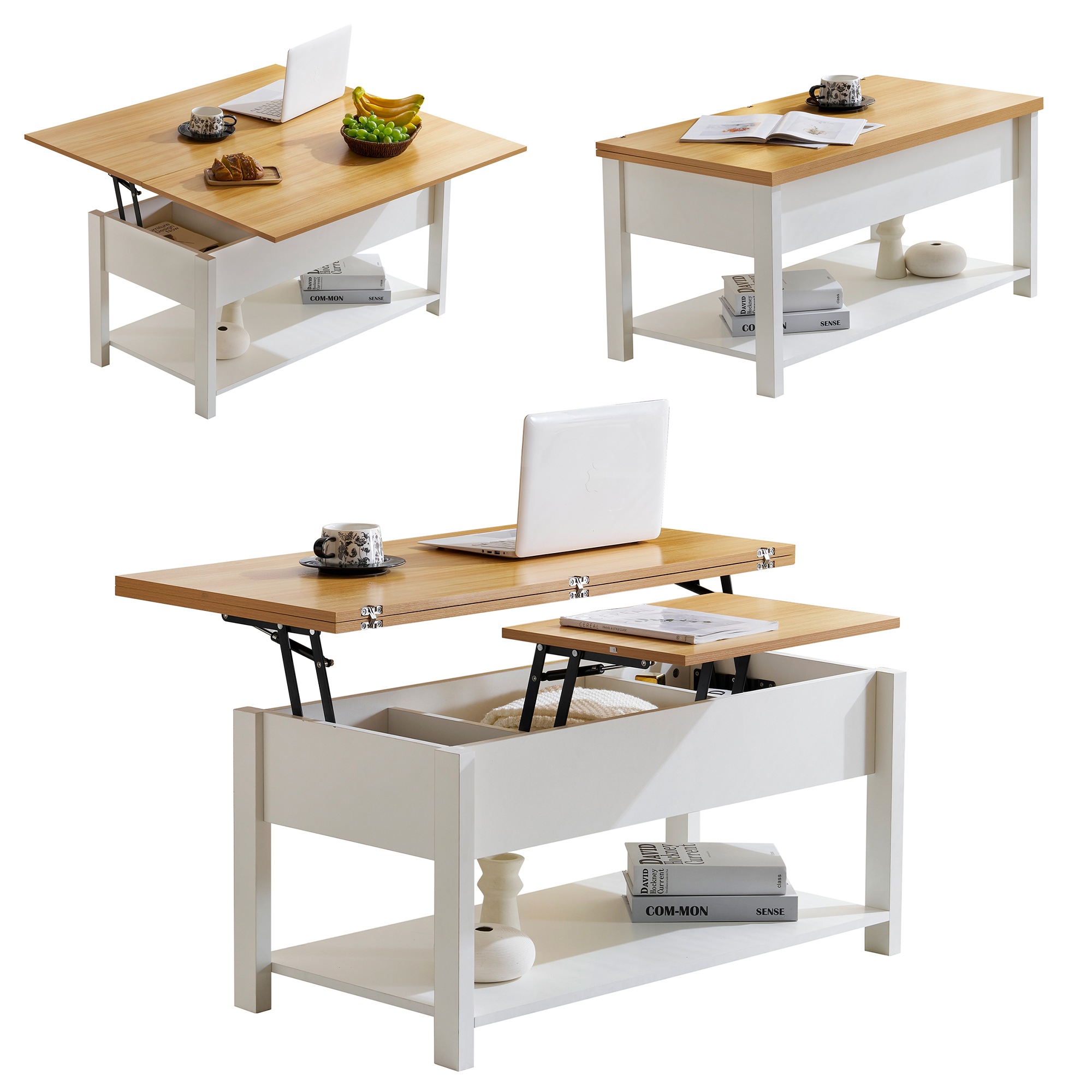 ローテーブル 収納付き センターテーブル 天板昇降式 天板2倍展開可能 大容量 簡単開閉 昇降式 収納テーブル おしゃ ローテーブル 収納付き センターテーブル 天板昇降式 天板2倍展開可能 大容量 簡単開閉 昇降式 収納テーブル おしゃ