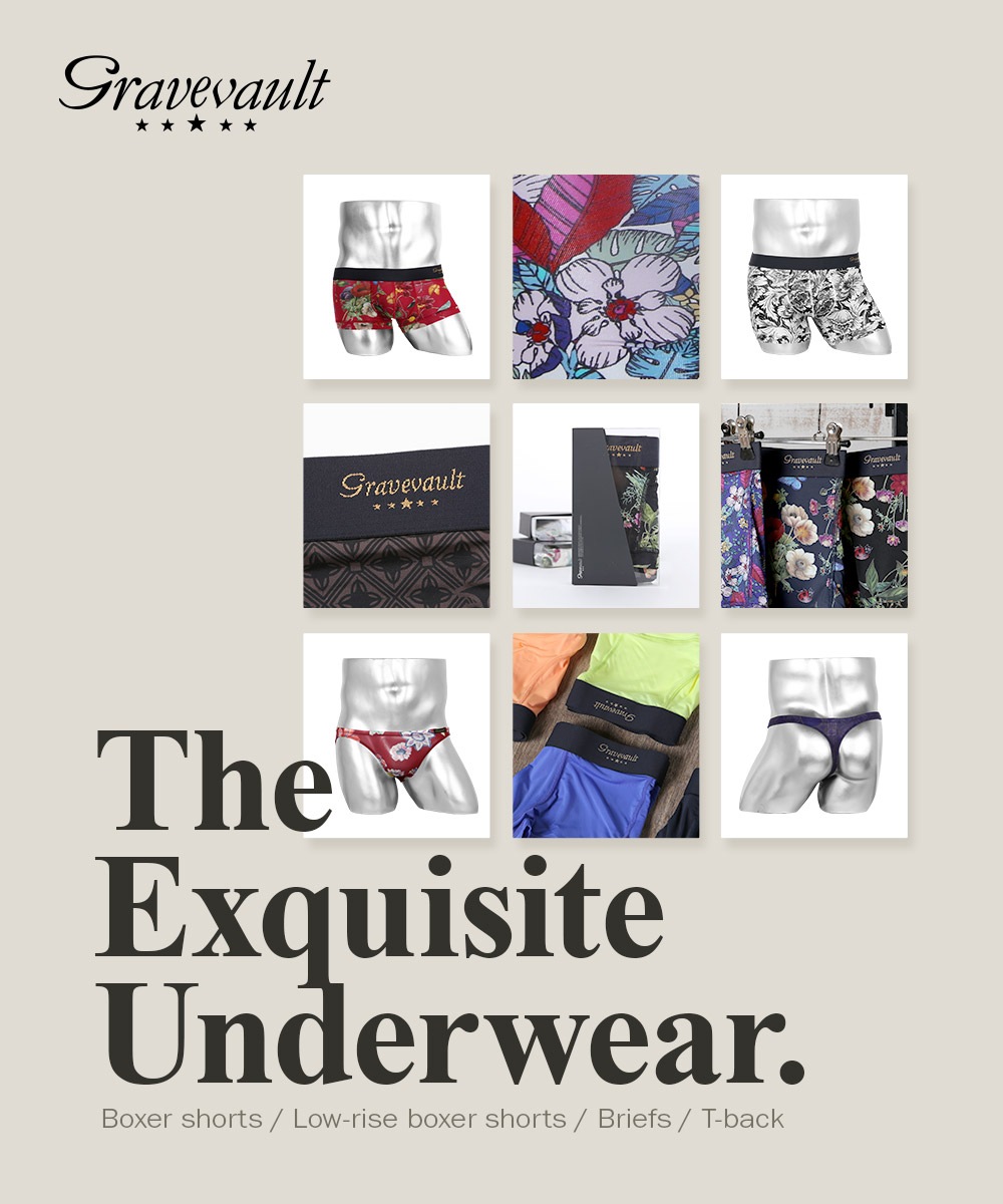 Intrecciato メンズ ローライズ ボクサーパンツ Intrecciato メンズ ローライズ ボクサーパンツ