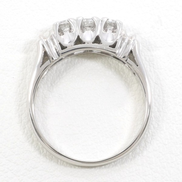 PT900 プラチナ リング 指輪 10号 ダイヤ 0.31 総重量約5.1g ジュエリー 中古 PT900 プラチナ リング 指輪 10号 ダイヤ 0.31 総重量約5.1g ジュエリー 中古