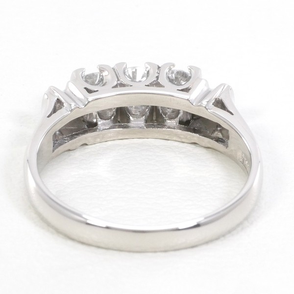 PT900 プラチナ リング 指輪 10号 ダイヤ 0.31 総重量約5.1g ジュエリー 中古 PT900 プラチナ リング 指輪 10号 ダイヤ 0.31 総重量約5.1g ジュエリー 中古