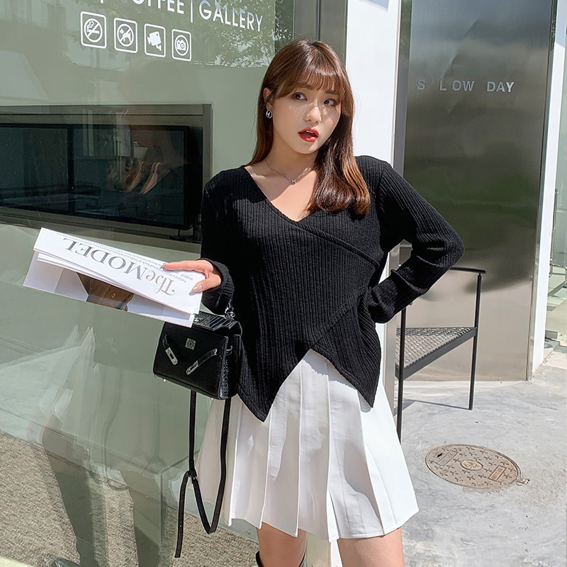 5L 4L 秋冬 韓国 大きいサイズ 長袖ニットトップス レディースシャツブラウス タイト ストレッチ 30代 40代 50代 60代揚げ街の上着の大きいサイズの秋冬の婦人服2022年の洋気の不規則な 5L 4L 秋冬 韓国 大きいサイズ 長袖ニットトップス レディースシャツブラウス タイト ストレッチ 30代 40代 50代 60代揚げ街の上着の大きいサイズの秋冬の婦人服2022年の洋気の不規則な