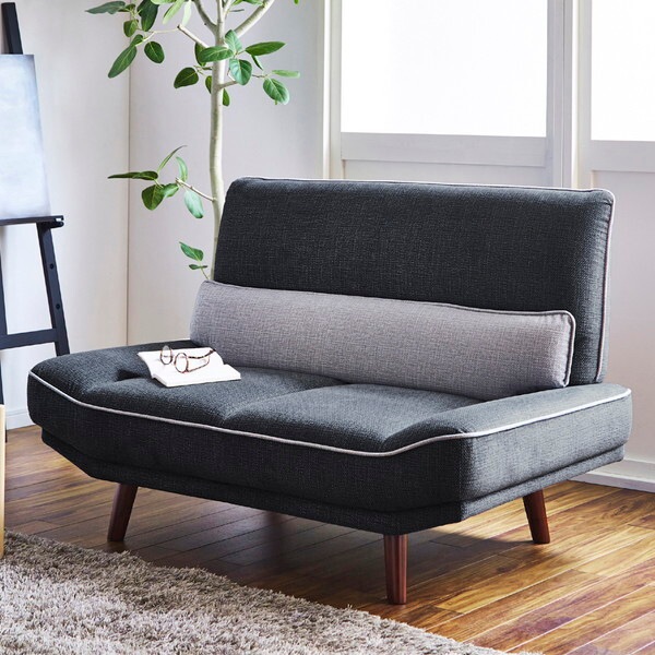 後藤家具物産 SO-ROND-GY グレー ロンド 2人掛ソファー メーカー直送 後藤家具物産 SO-ROND-GY グレー ロンド 2人掛ソファー メーカー直送