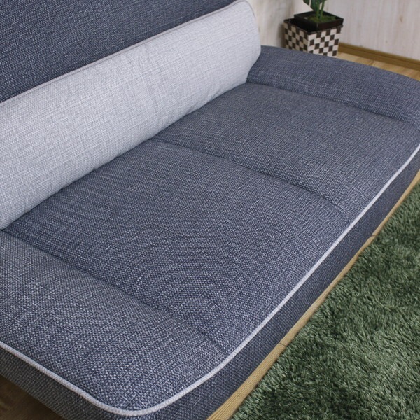 後藤家具物産 SO-ROND-GY グレー ロンド 2人掛ソファー メーカー直送 後藤家具物産 SO-ROND-GY グレー ロンド 2人掛ソファー メーカー直送