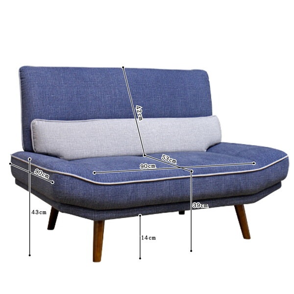 後藤家具物産 SO-ROND-GY グレー ロンド 2人掛ソファー メーカー直送 後藤家具物産 SO-ROND-GY グレー ロンド 2人掛ソファー メーカー直送