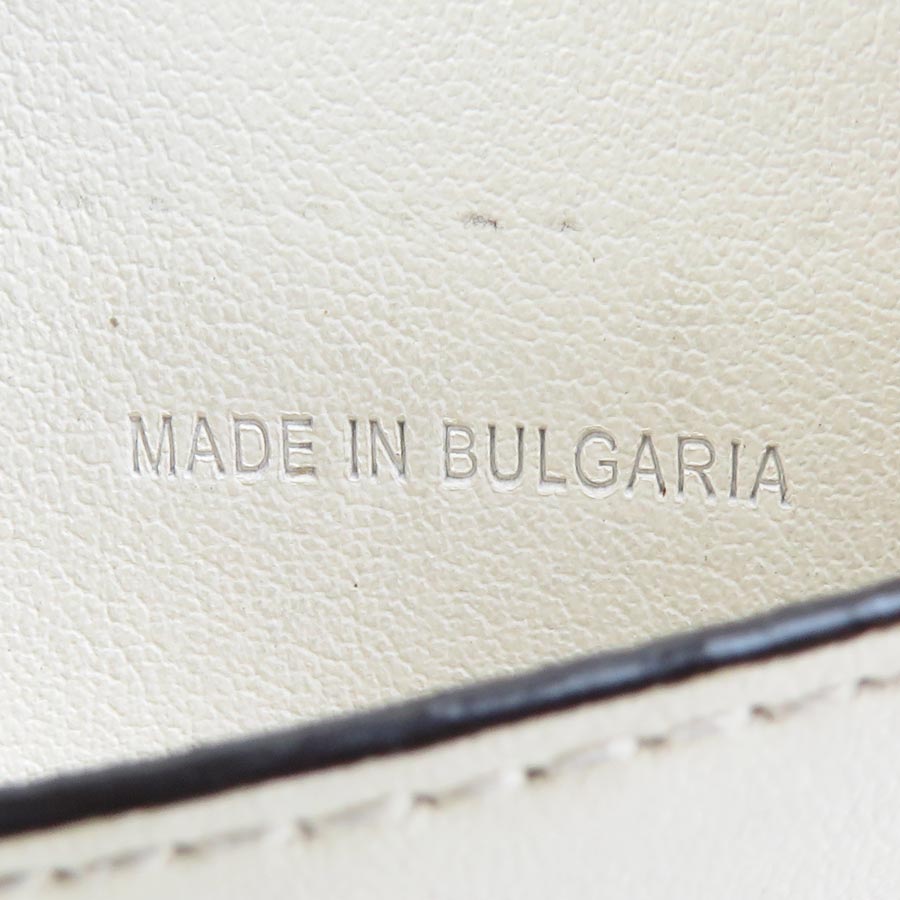 ジミーチュウ JIMMY CHOO コインケース レザー/メタル ホワイト シルバー×ゴールド ユニセックス r10464a