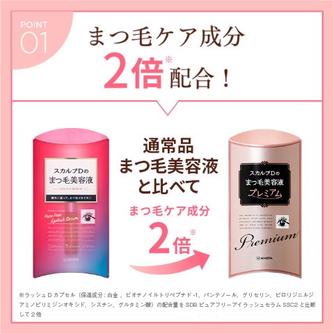 ANGFAアンファースカルプDまつ毛美容液6ml【新品】【お得10個セット】 Qoo10] アンファー 【公式】スカルプDまつ毛美容液プレミアム