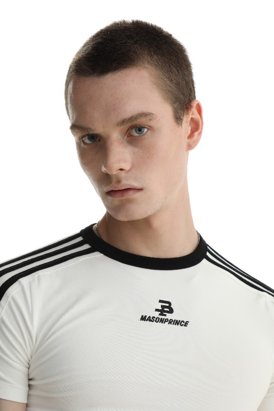 夏 ファッション ブランド 三節 SPORT ショルダー ミニ半袖トップ レディース ショート スリム Tシャツ 夏 ファッション ブランド 三節 SPORT ショルダー ミニ半袖トップ レディース ショート スリム Tシャツ