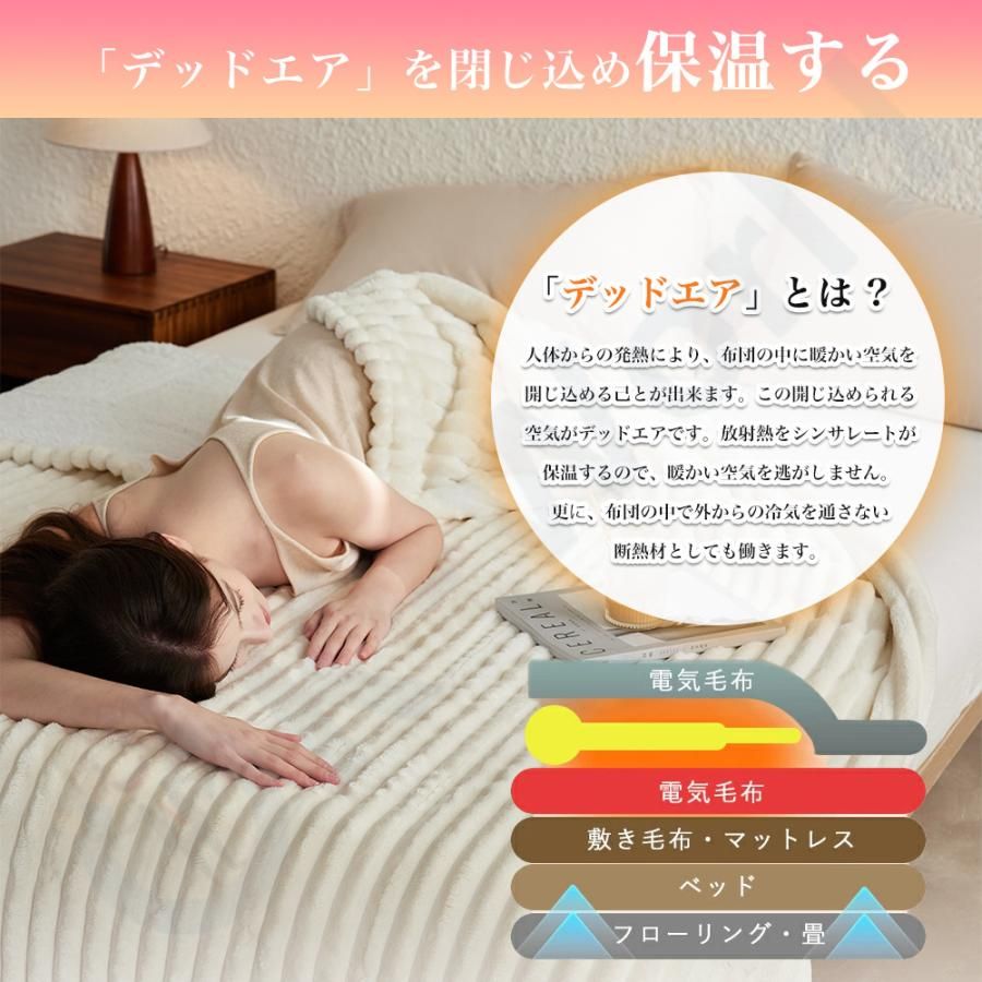 電気毛布 電気ブランケット 毛布 敷き毛布 掛け敷き兼用 213*229cm 速暖 定時 洗える 5段階温度調整 敷きフランネル 電気ひざ掛け 防寒対策 ふわふわ 2024 即納