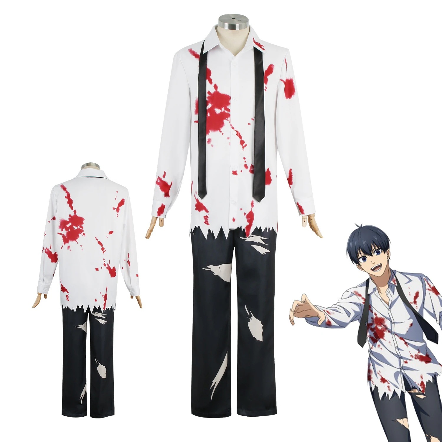 ハロウィン仮装 コスチューム 中華服 チャイナ服 変装 LOCK BLUE コスプレ衣装 凪誠士郎 蜂楽廻千切豹馬 潔世一 ブルーロック スーツ ハロウィン 2025年新作入荷コスプレ