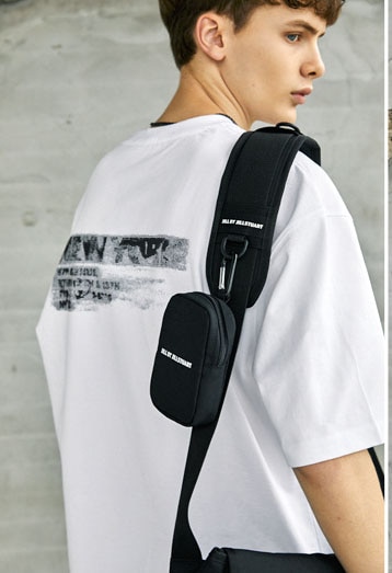 YOUTH LOGO CORDURA NYLON MESSENGER BAG JLBA3E725BK JILL BY JILLSTUART ジルバイジルスチュアート ジルスチュアート ニューヨーク ク