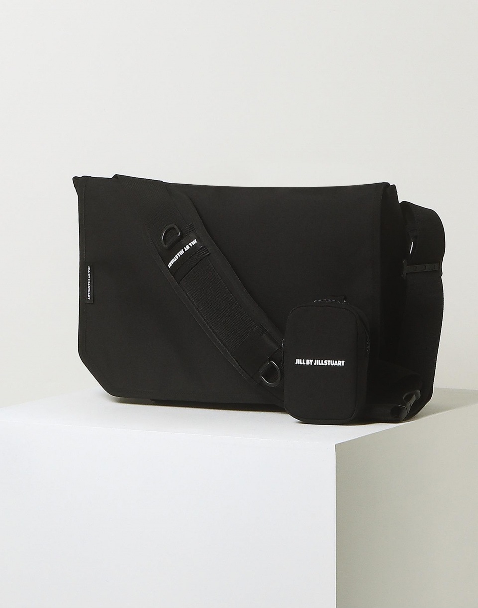 YOUTH LOGO CORDURA NYLON MESSENGER BAG JLBA3E725BK JILL BY JILLSTUART ジルバイジルスチュアート ジルスチュアート ニューヨーク ク