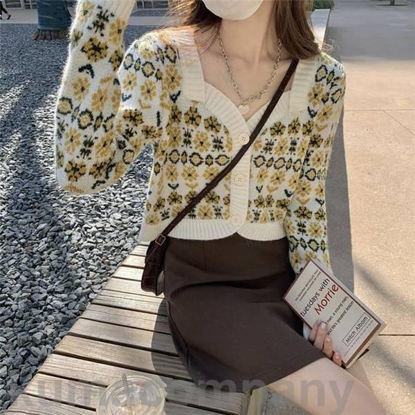 ニットセーター レディース 秋冬 40代 長袖 キレイニット トップス 花柄 可愛い セーター ショット丈 ニットソー ゆったり プルオーバー 韓国風 オシャレ 楽天市場】ニットトップス レディース 秋冬 40代 長袖セーター