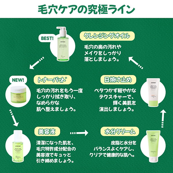 Qoo10] Omitted 【5種類1】ディープクレンジングオイル