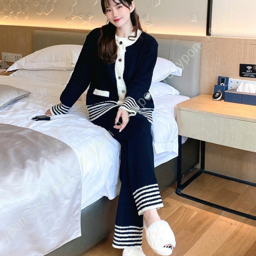 ボアフリース パジャマ 起毛 秋冬 レディース ルームウェア フランネル 保温 厚地 暖かい ナイトウェア ボタン ネルパジャマ 前開き 両面起毛 部屋着 女性用 ボアフリース パジャマ 起毛 秋冬 レディース ルームウェア フランネル 保温 厚地 暖かい ナイトウェア ボタン ネルパジャマ 前開き 両面起毛 部屋着 女性用