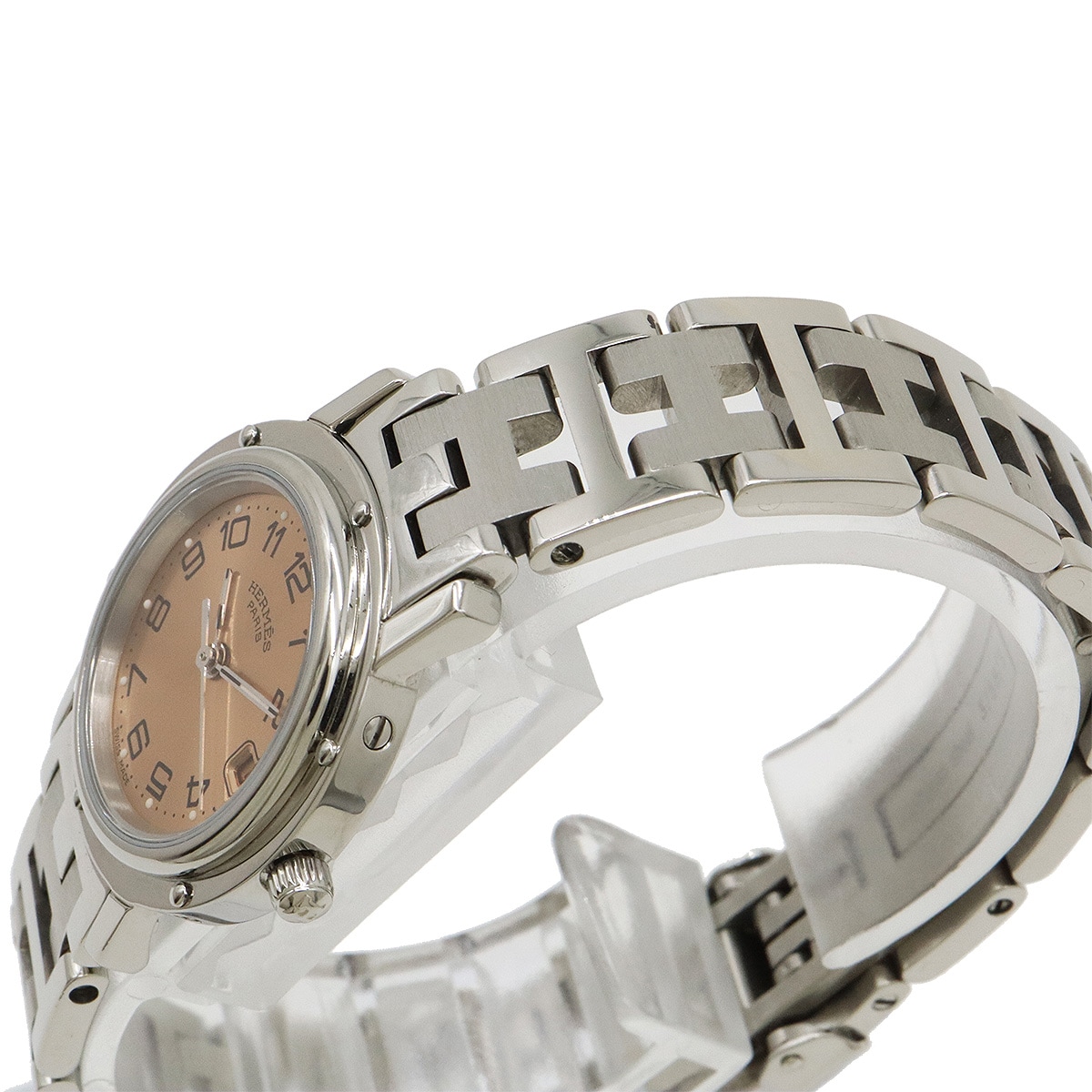 クリッパー デイト ピンク文字盤 SS レディース QZ クォーツ 腕時計 CL4.21 クリッパー デイト ピンク文字盤 SS レディース QZ クォーツ 腕時計 CL4.21