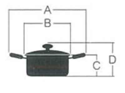 煮もの鍋 満菜 両手鍋 30cm SH9864 煮もの鍋 満菜 両手鍋 30cm SH9864