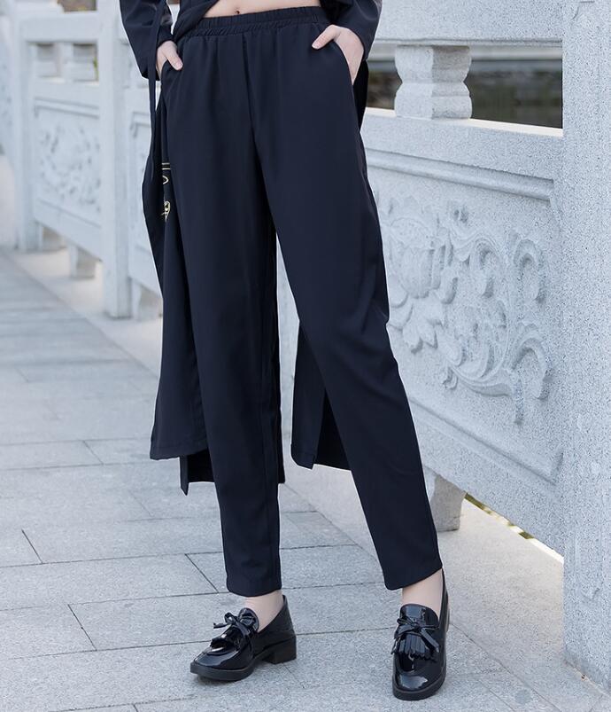 カップル漢服唐装パンツセットレディース中華伝統的漢服ロング丈シャツ春夏花柄刺繍メンズ中華古風コスプレ衣装コスプレ漢服チャイナ舞台ステージ服ハロウィンクリスマス仮装変装イベント学園祭