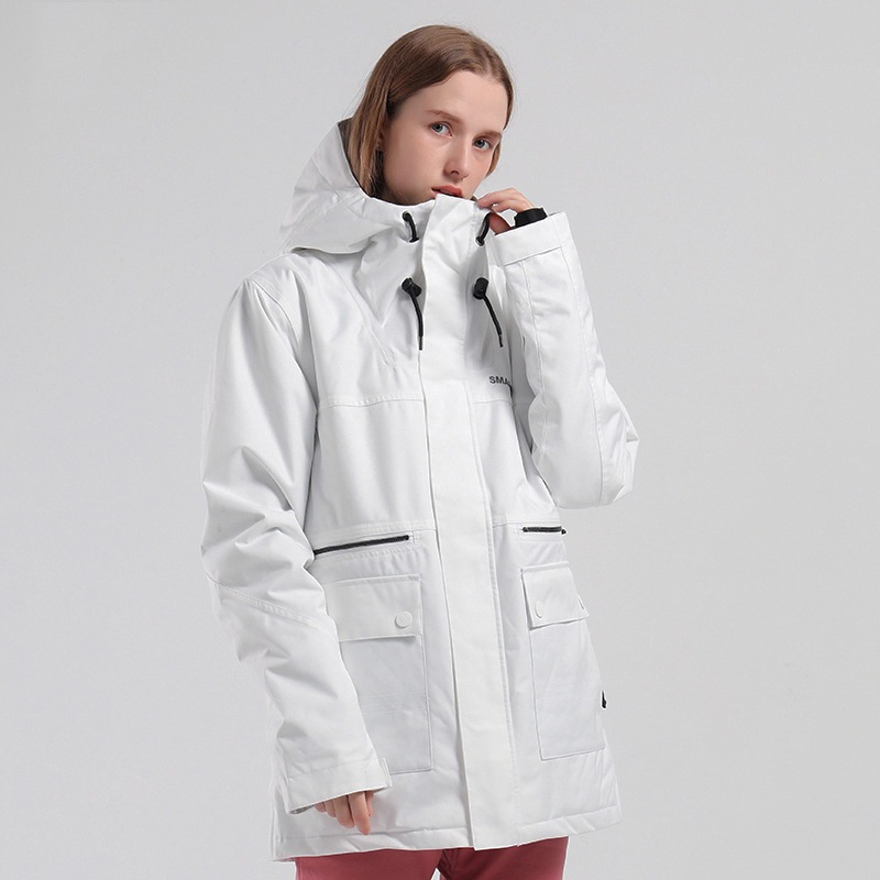 スノーボードウェア ジャケット ロング丈 単品 レディース メンズ フード付き 白 黒 スノーウェア スキーウェア スノボ おしゃれ 防風防水防雪防寒保温通気 耐摩擦 韓国 Snowboardwear スノーボードウェア ジャケット ロング丈 単品 レディース メンズ フード付き 白 黒 スノーウェア スキーウェア スノボ おしゃれ 防風防水防雪防寒保温通気 耐摩擦 韓国 Snowboardwear