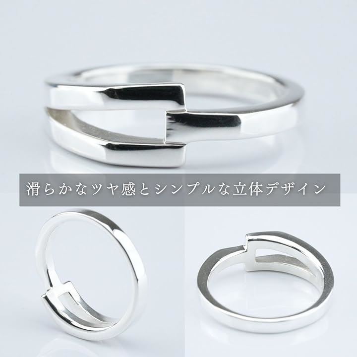 シルバー sv925 メンズ指輪 シルバーリング シルバーアクセサリー 人気 かっこいい シンプル レディース 男女( シルバー)