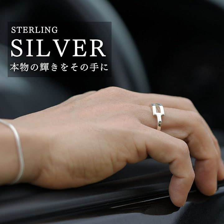 シルバー sv925 メンズ指輪 シルバーリング シルバーアクセサリー 人気 かっこいい シンプル レディース 男女( シルバー)