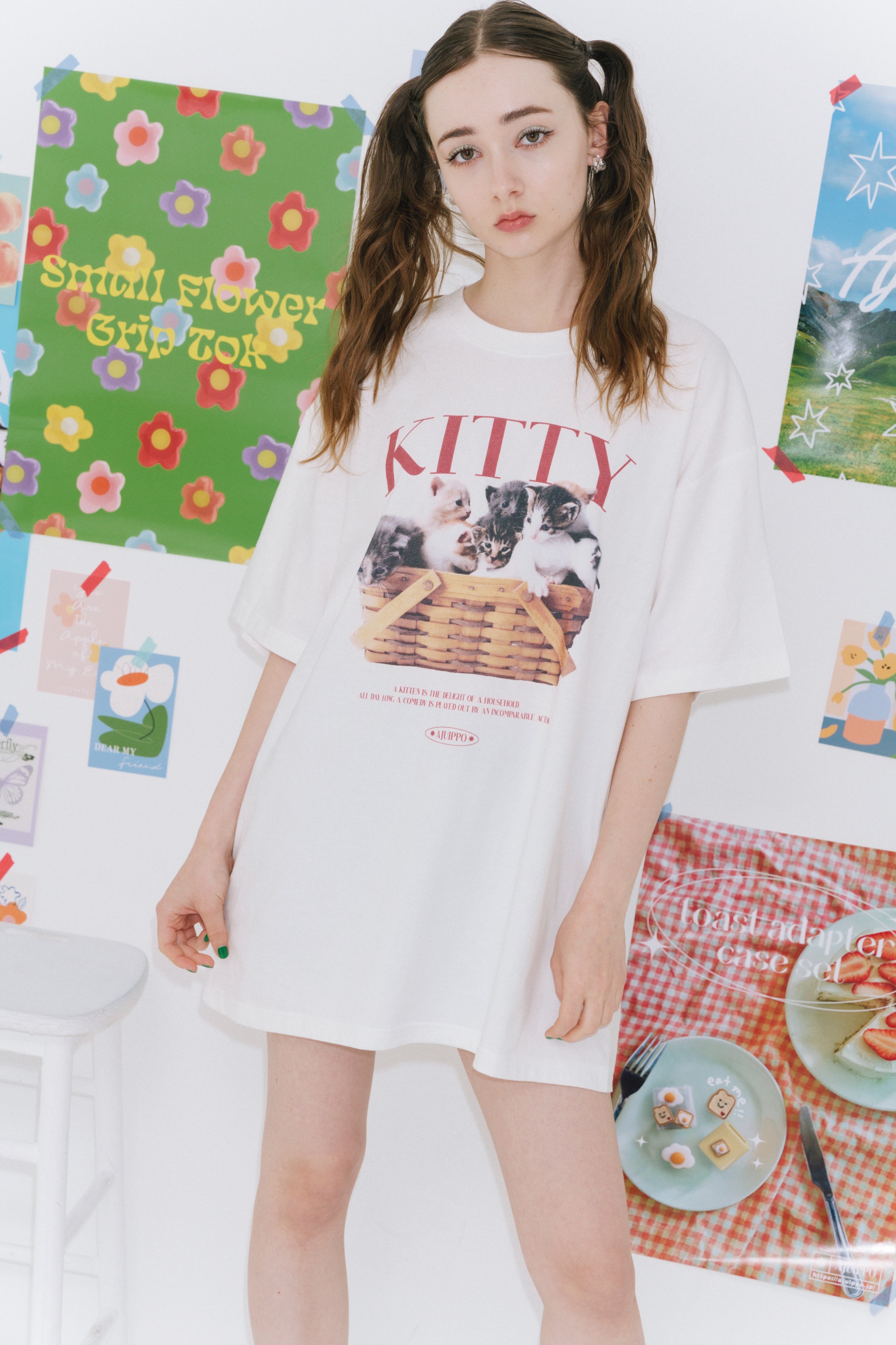 KITTY PRINT T-SHIRT mdprevattcaulkingandwaterproofing.com